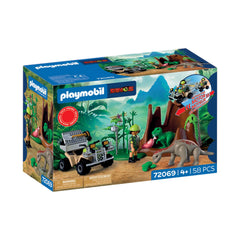 PLAYMOBIL - Dino Hideaway - Juguetes de Juego - +4 - Aventura - 72069 - 80772069