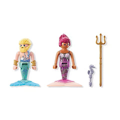 PLAYMOBIL - DuoPack - Sirena y Tritón - Juegos de Juguete