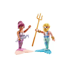 PLAYMOBIL - DuoPack - Sirena y Tritón - Juegos de Juguete