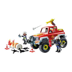 PLAYMOBIL - Firefighting-Truck - Toy-Playsets