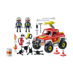 PLAYMOBIL - Firefighting-Truck - Toy-Playsets