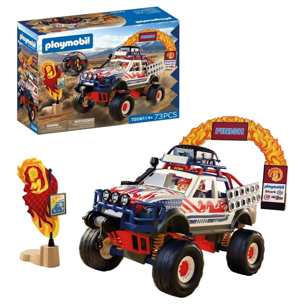 PLAYMOBIL - Offroad Truck - Toy Playsets - Age +4 - 72061 - 80772061