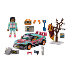 PLAYMOBIL - Coche de Tuning Offroad - Juguetes de Aventura - +4 - Carrera - 72062 - 80772062