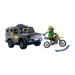 PLAYMOBIL - Unidad Policial Táctica - Juguetes de Juego - +4 - Acción - 72066 - 80772066