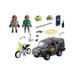 PLAYMOBIL - Unidad Policial Táctica - Juguetes de Juego - +4 - Acción - 72066 - 80772066