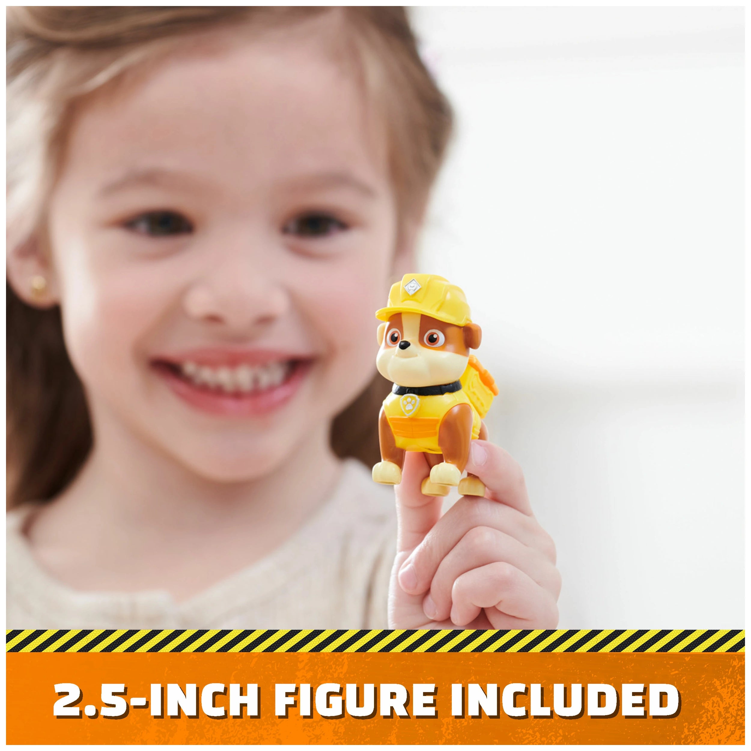 Paw Patrol Rubble & Crew Bulldozer Deluxe del Jardín