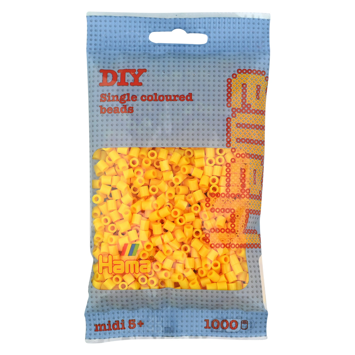Pet Hama Iron-on Beads - Yellow (03) 1000 Pcs.