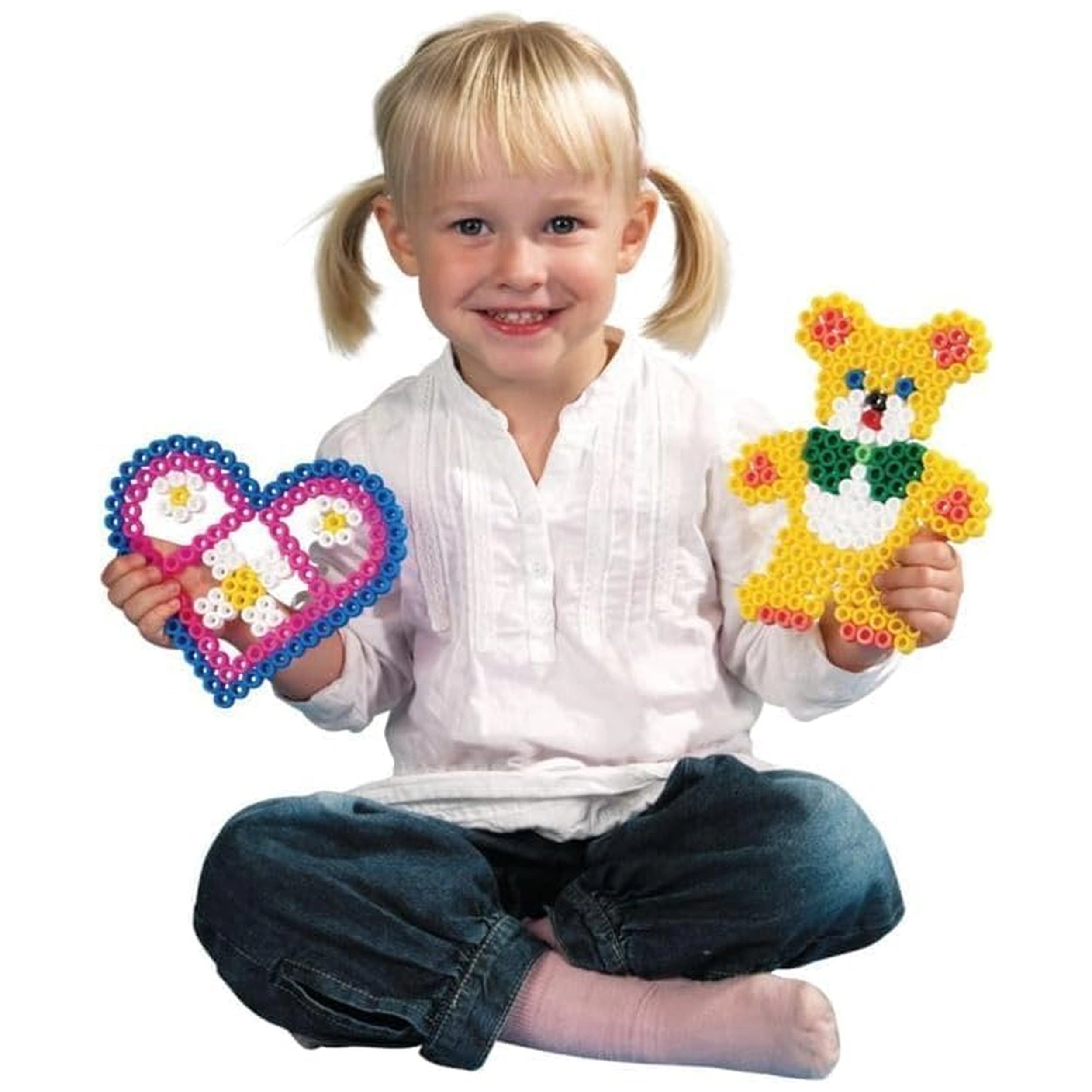 Pet Hama Ironing Beads Maxi in Pot - Mix Standard (00) 1400 Pcs.