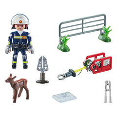 Playmobil Action Heroes Animal Protection Fire Department - 71467