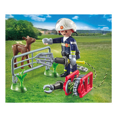 Playmobil Action Heroes Animal Protection Fire Department - 71467