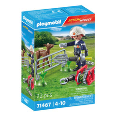 Playmobil Action Heroes Animal Protection Fire Department - 71467