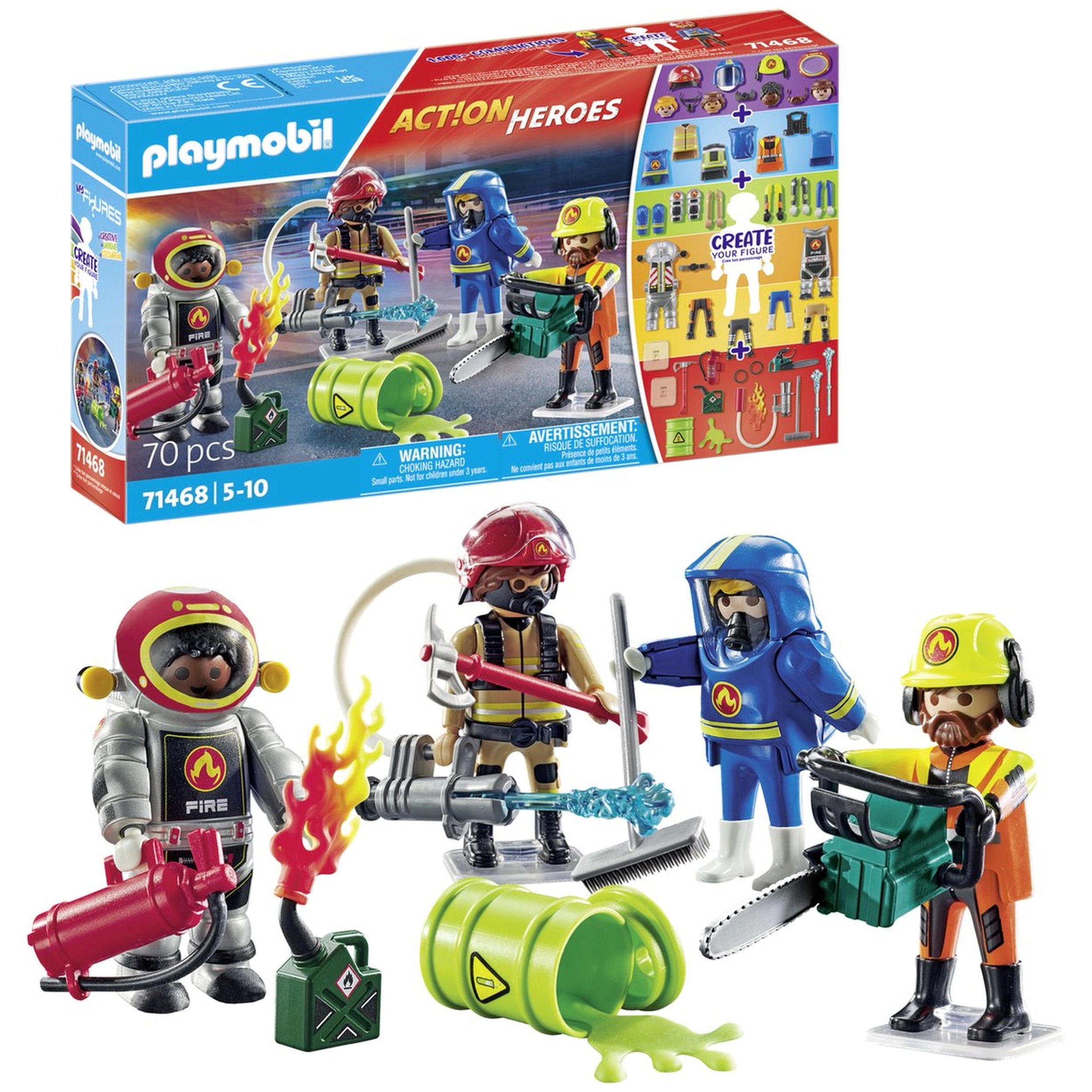Playmobil Action Heroes Fire Rescue - 71468