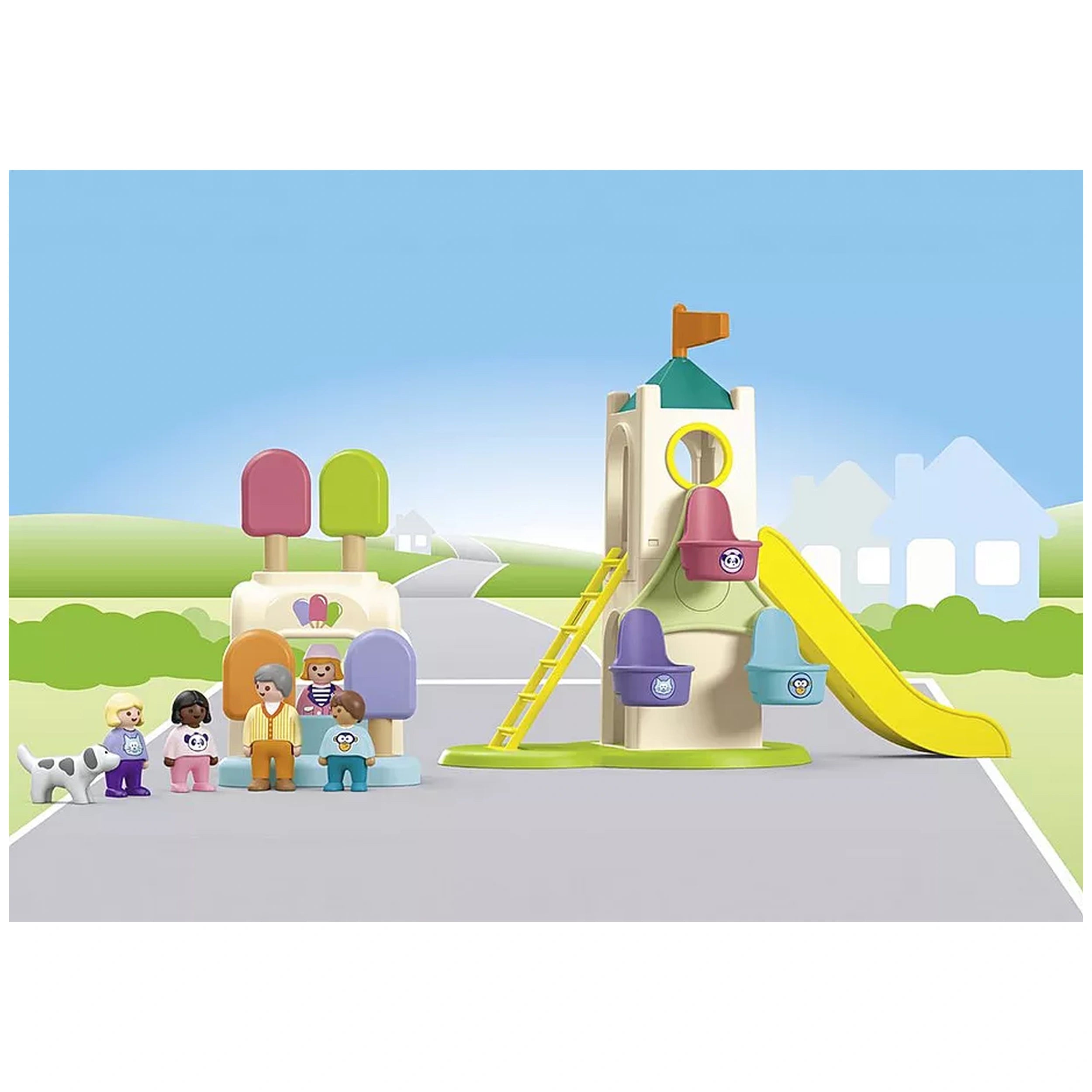 Playmobil - Adventure-Tower-with-Ice-Cream-Booth - Toy-Playsets