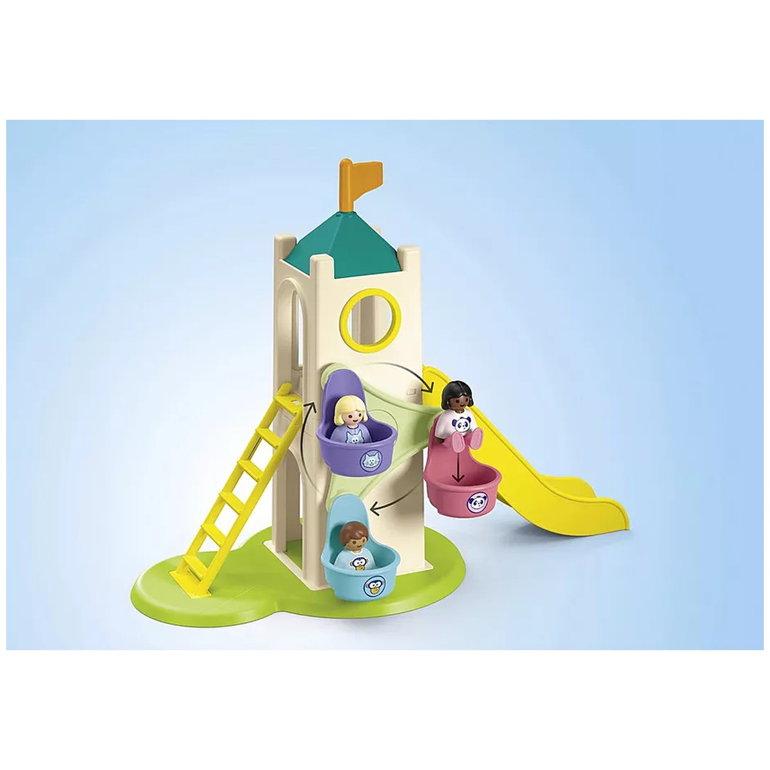 Playmobil - Adventure-Tower-with-Ice-Cream-Booth - Toy-Playsets