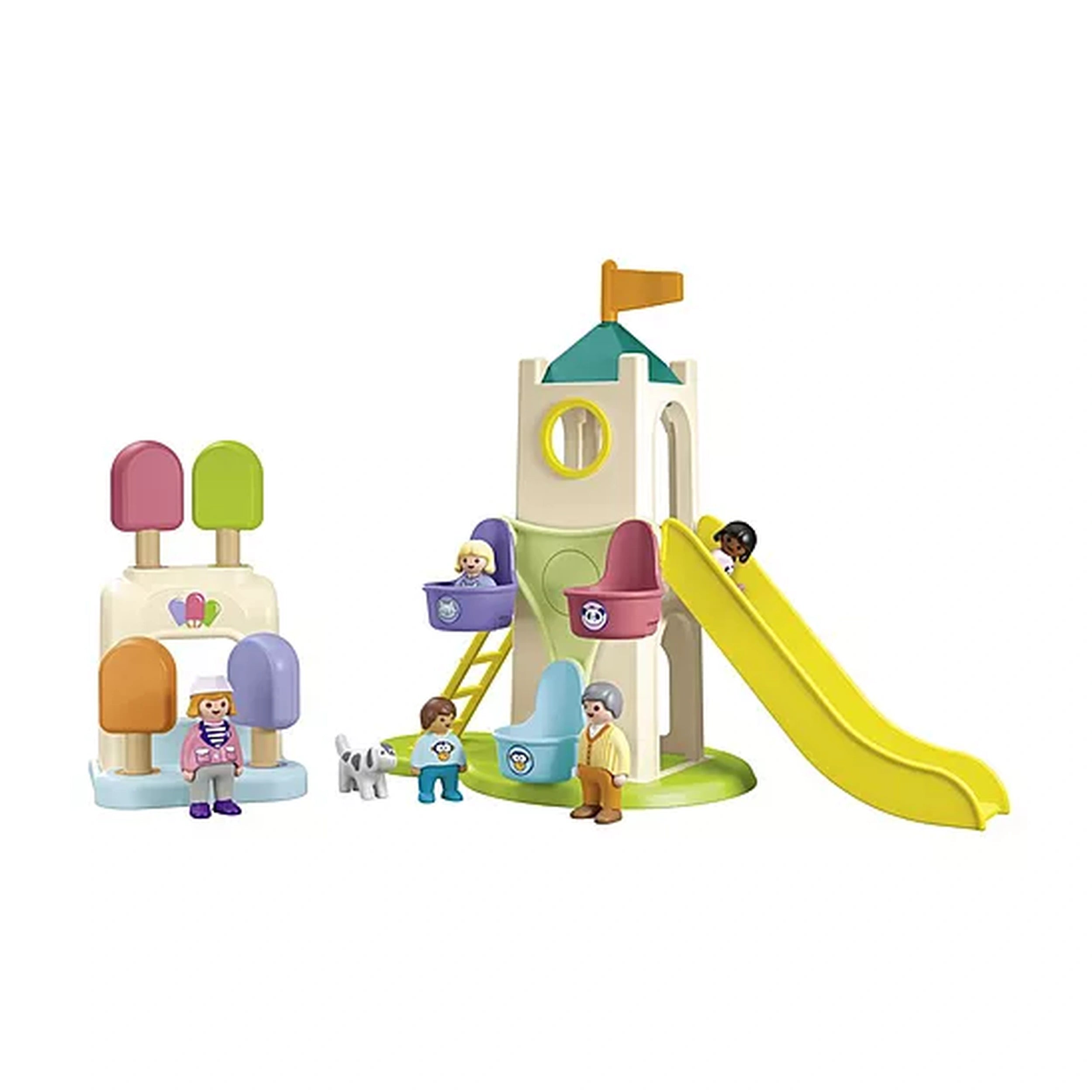 Playmobil - Adventure-Tower-with-Ice-Cream-Booth - Toy-Playsets