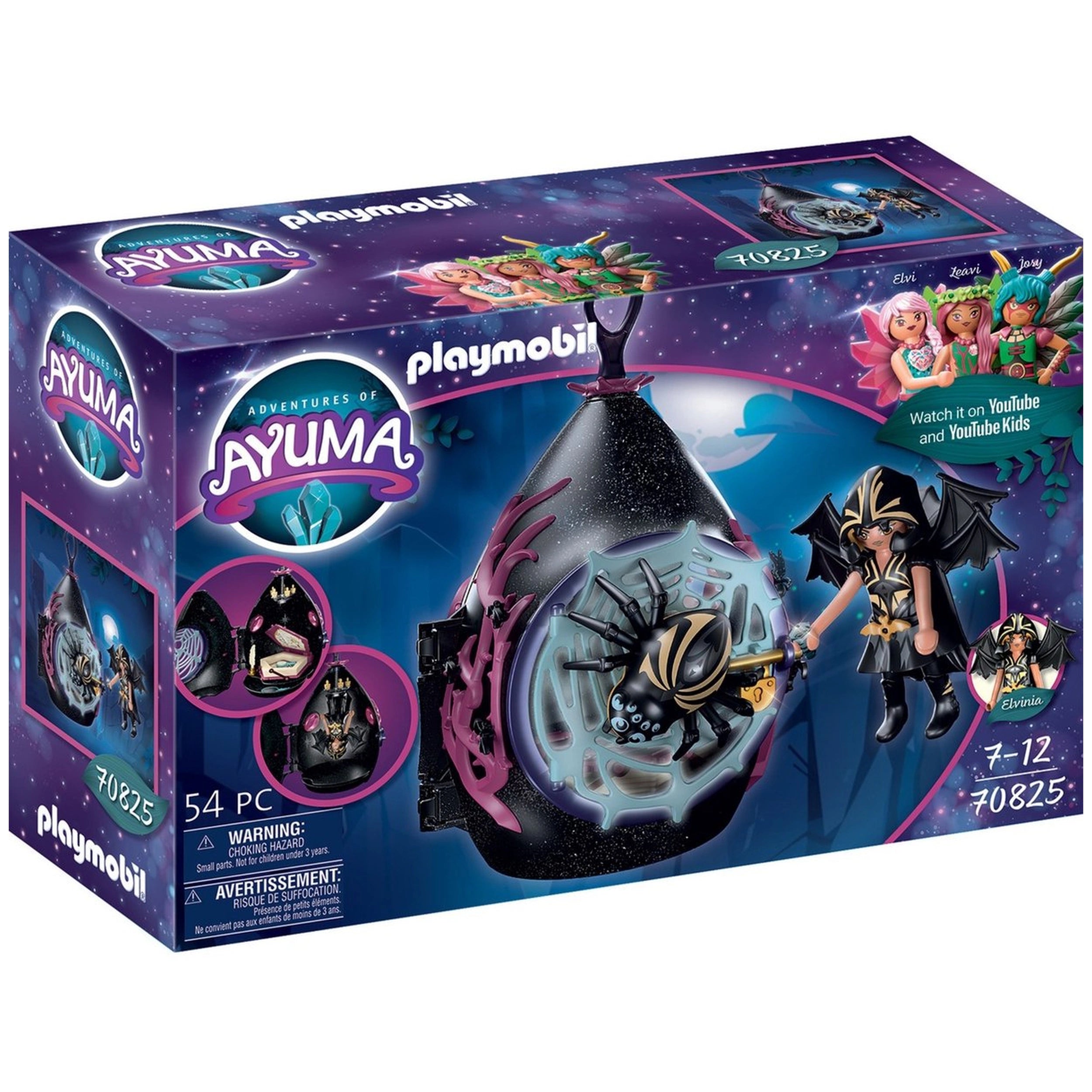 Playmobil Adventures Of Ayuma Bat Fairy House - 70825