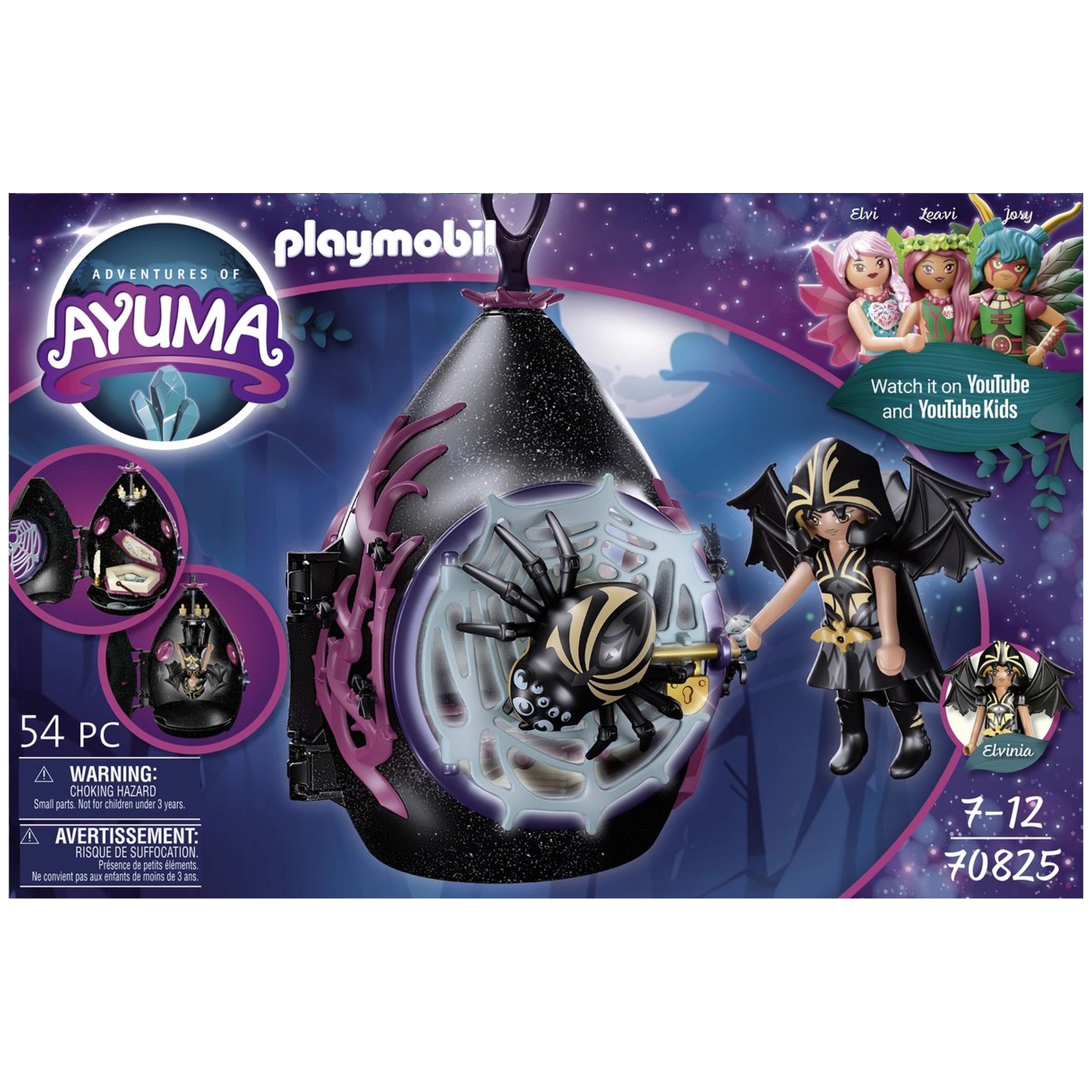Playmobil Adventures Of Ayuma Bat Fairy House - 70825
