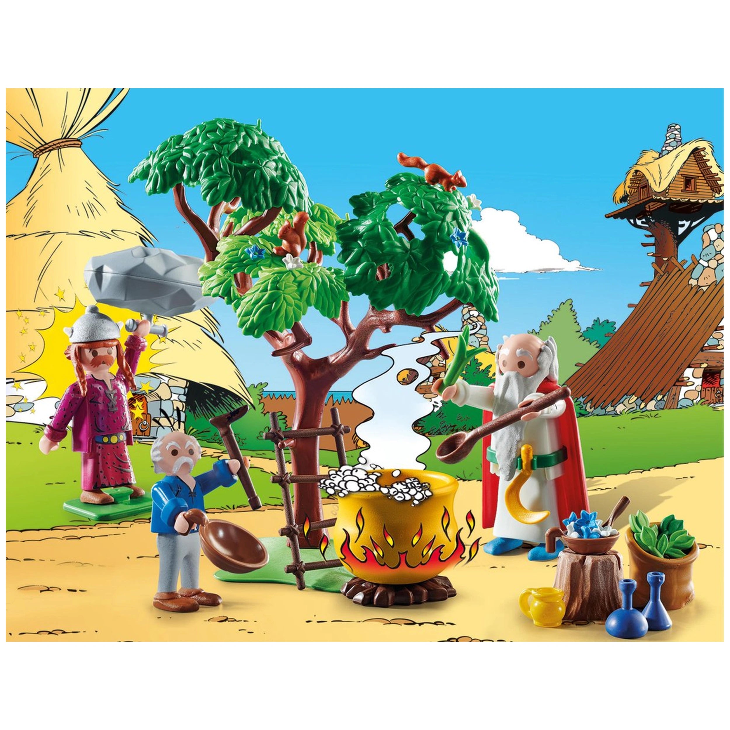 Playmobil Asterix Panoramix With Magic Potion - 70933