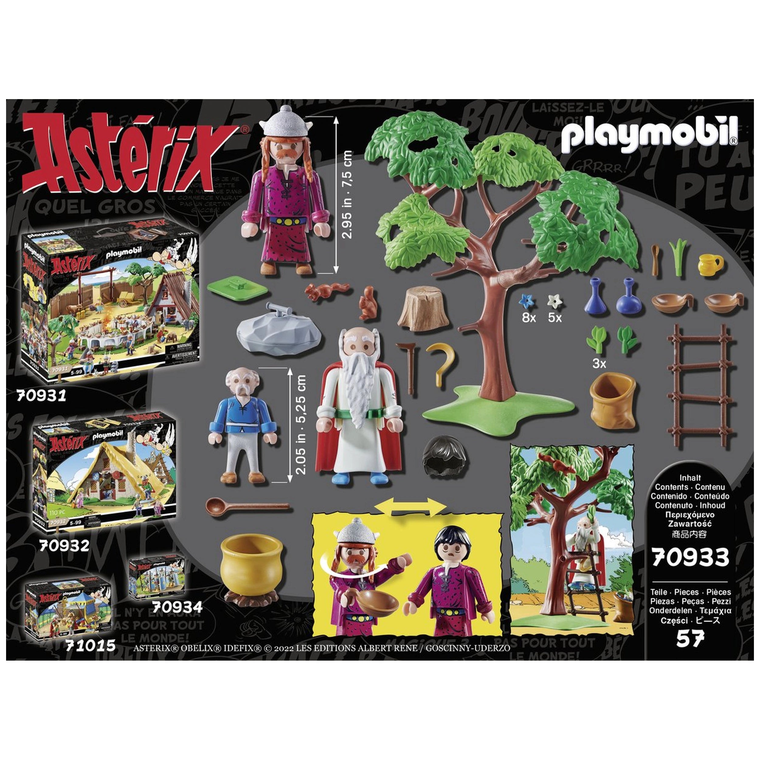 Playmobil Asterix Panoramix With Magic Potion - 70933