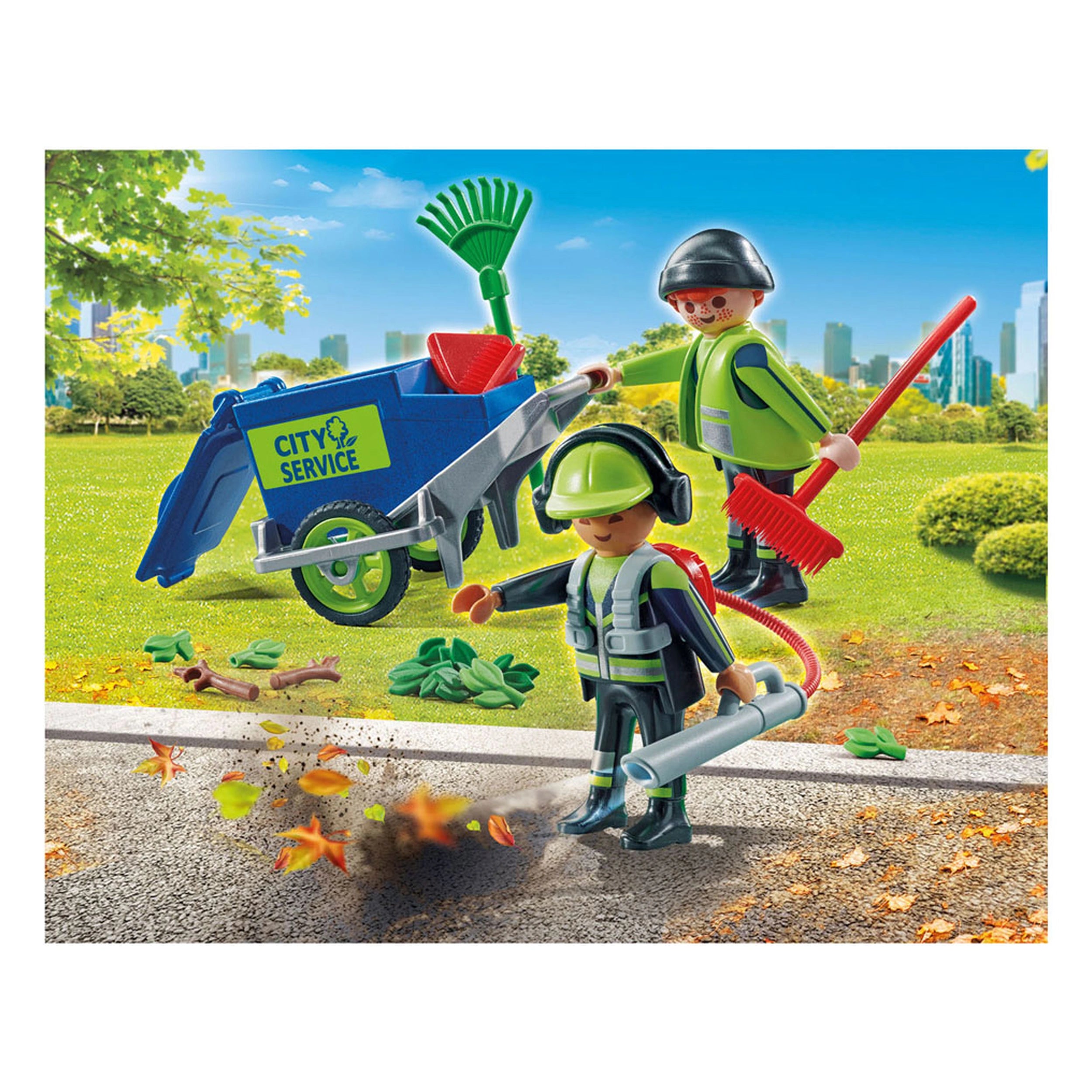 Playmobil City Action Figure Set Cleaning Team - 71434