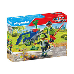 Playmobil City Action Figure Set Cleaning Team - 71434