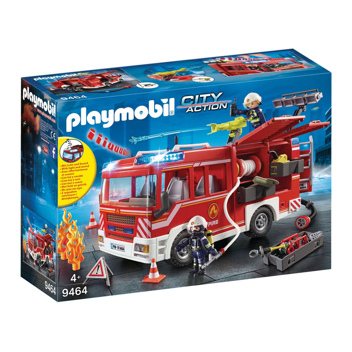 Playmobil City Action Camión de Bomberos - 9464