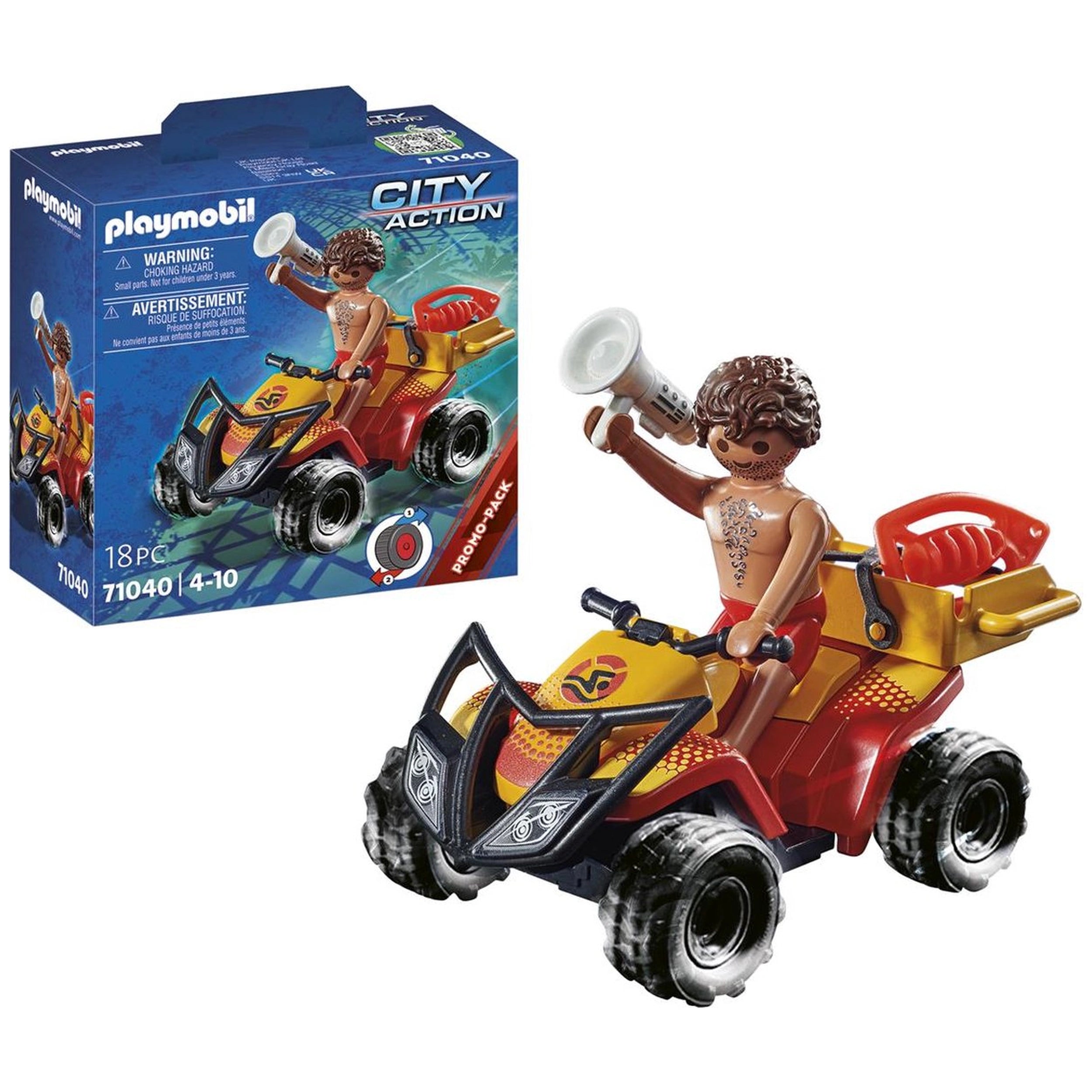 Playmobil City Action Lifeguard Quad - 71040