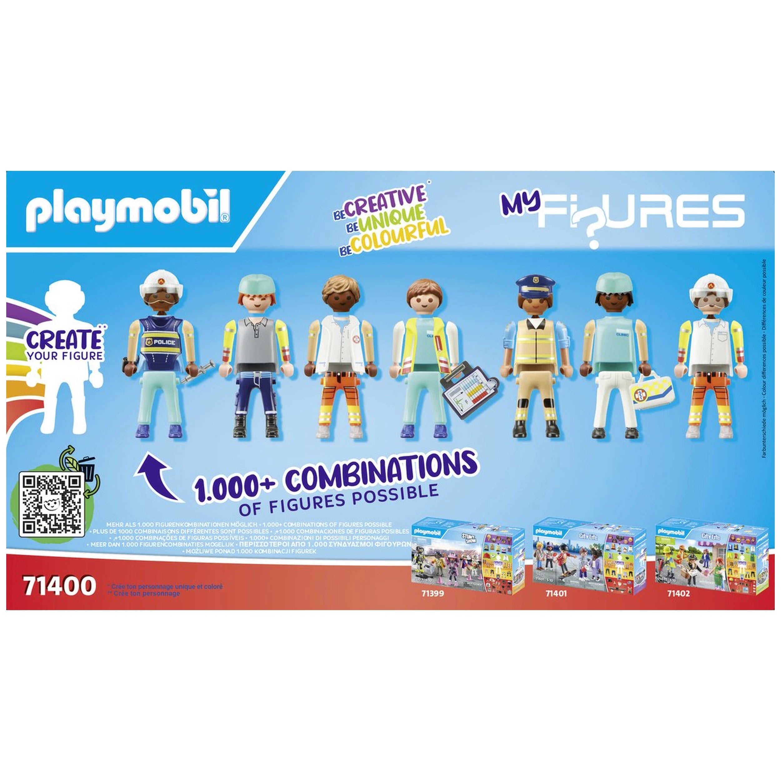 Playmobil City Action My Figures Rescue Mission - 71400