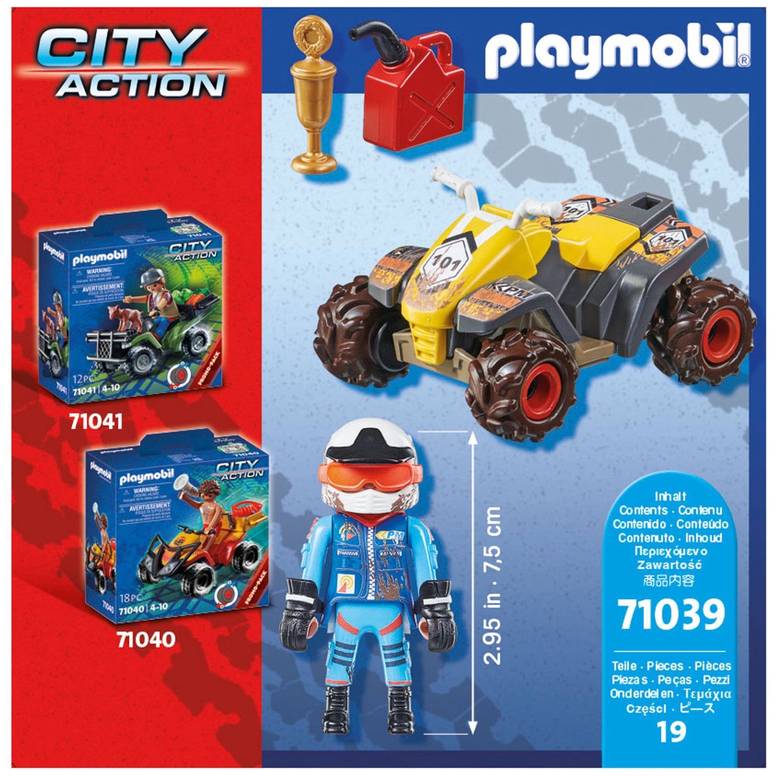 Playmobil City Action Off/Road Quad - 71039