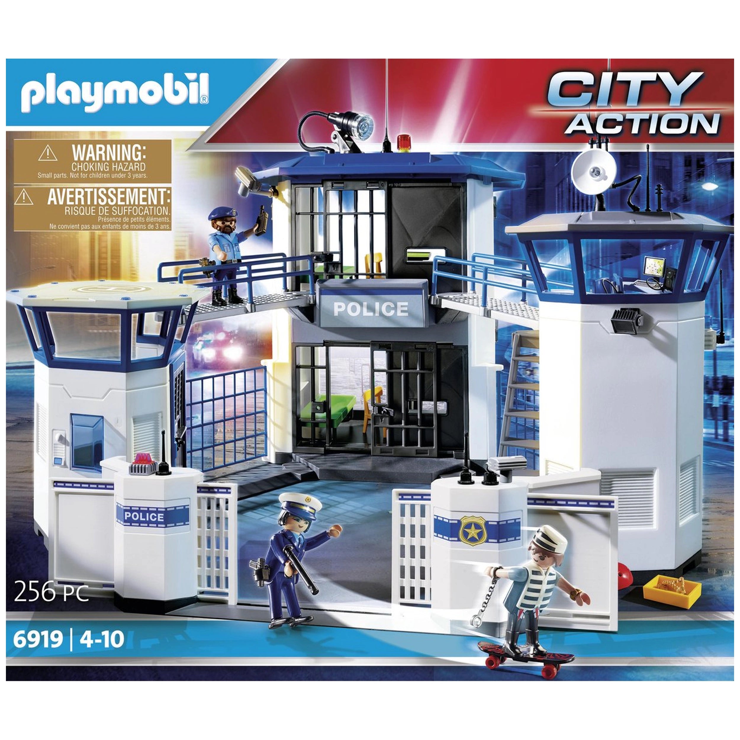 Playmobil City Action Estación de Policía con Prisión - 6919