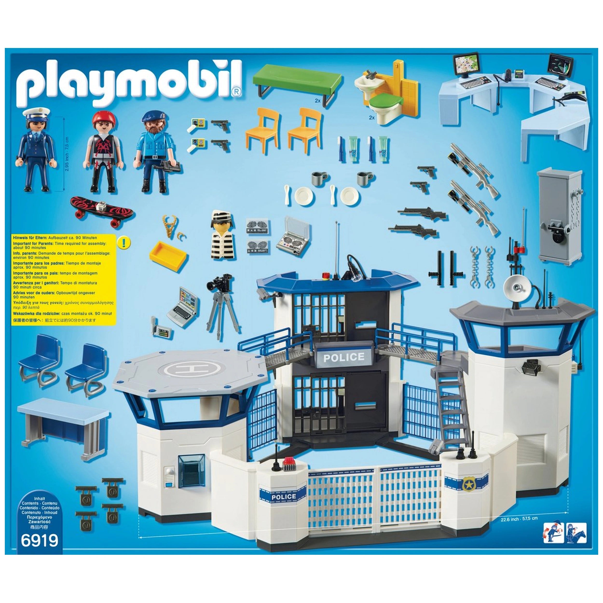 Playmobil City Action Estación de Policía con Prisión - 6919