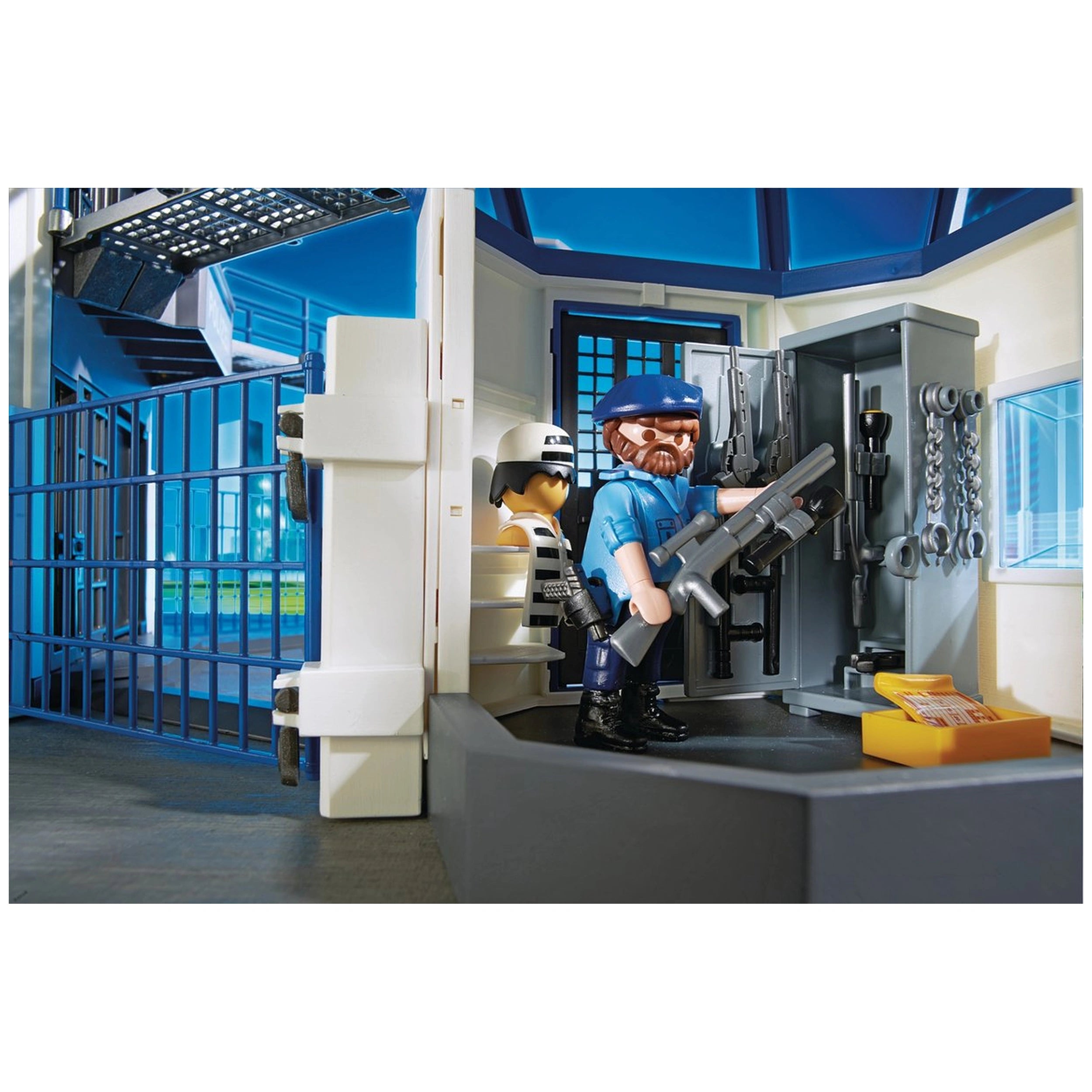Playmobil City Action Estación de Policía con Prisión - 6919