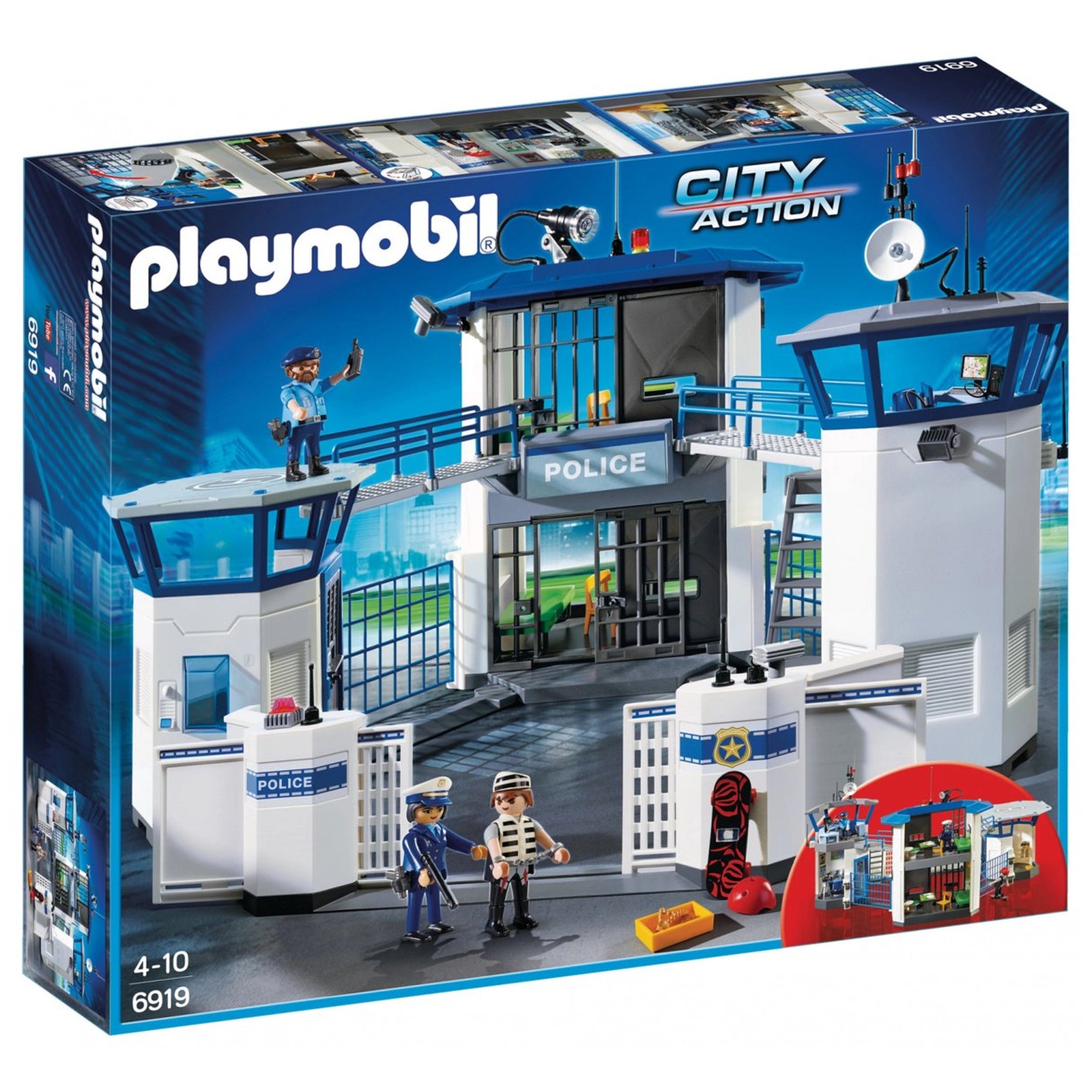 Playmobil City Action Estación de Policía con Prisión - 6919
