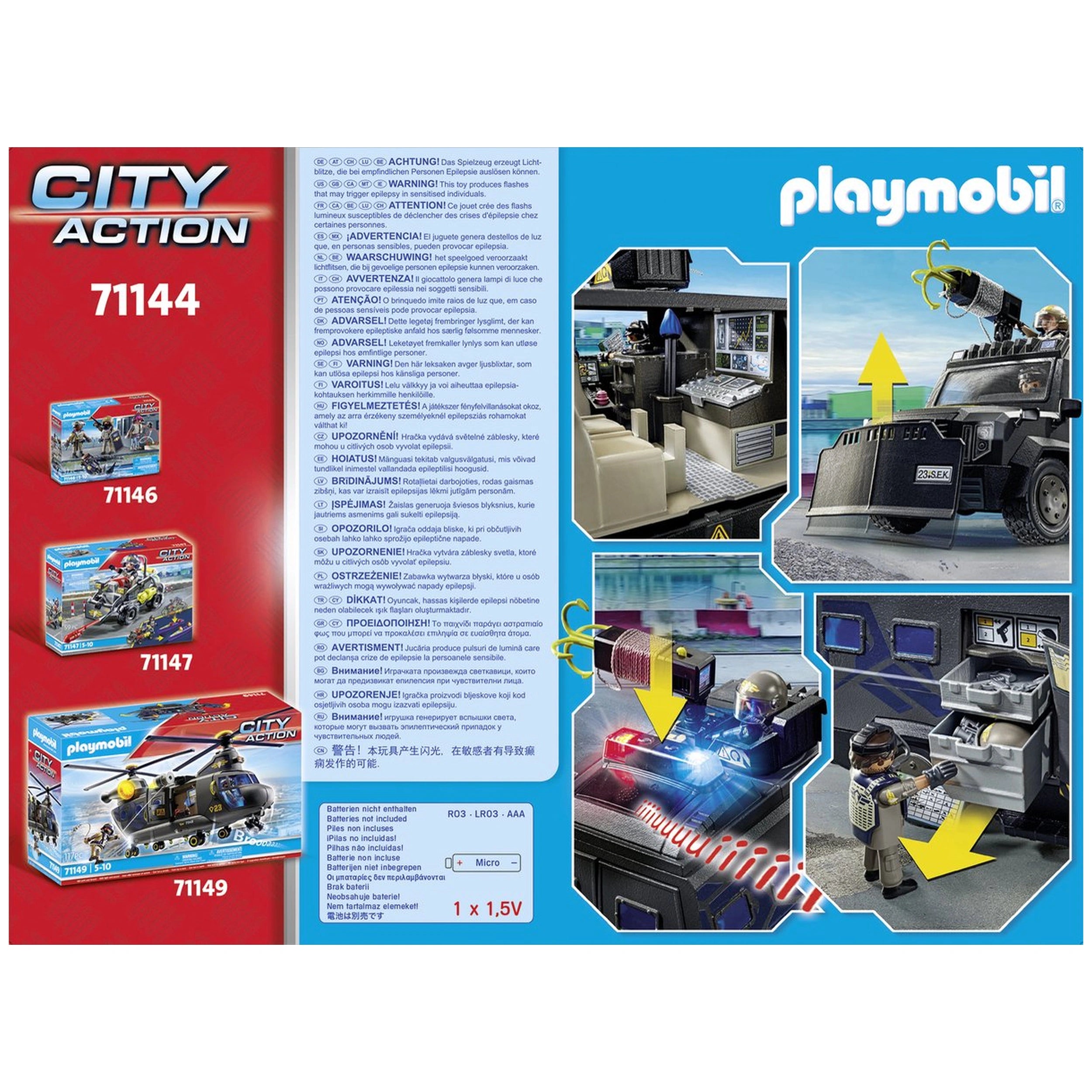 Playmobil City Action Se Off-Road Vehicle - 71144