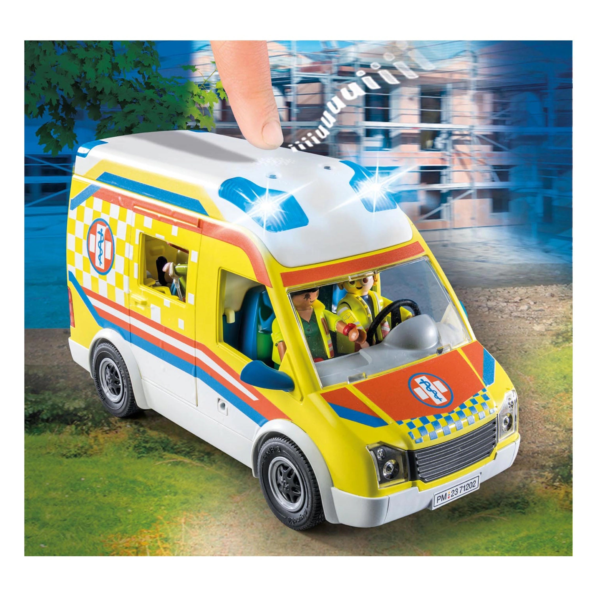 Playmobil City Life Ambulance With Light And Sound - 71202