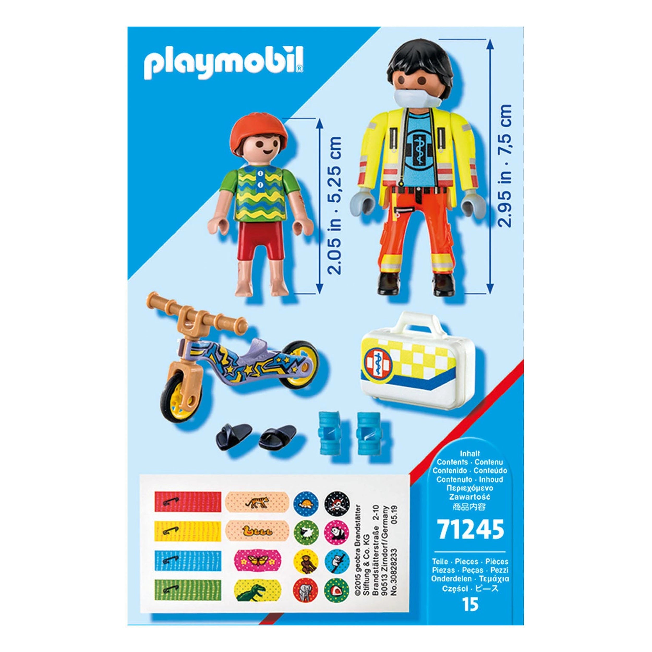 Playmobil City Life Nurse With Patient - 71245
