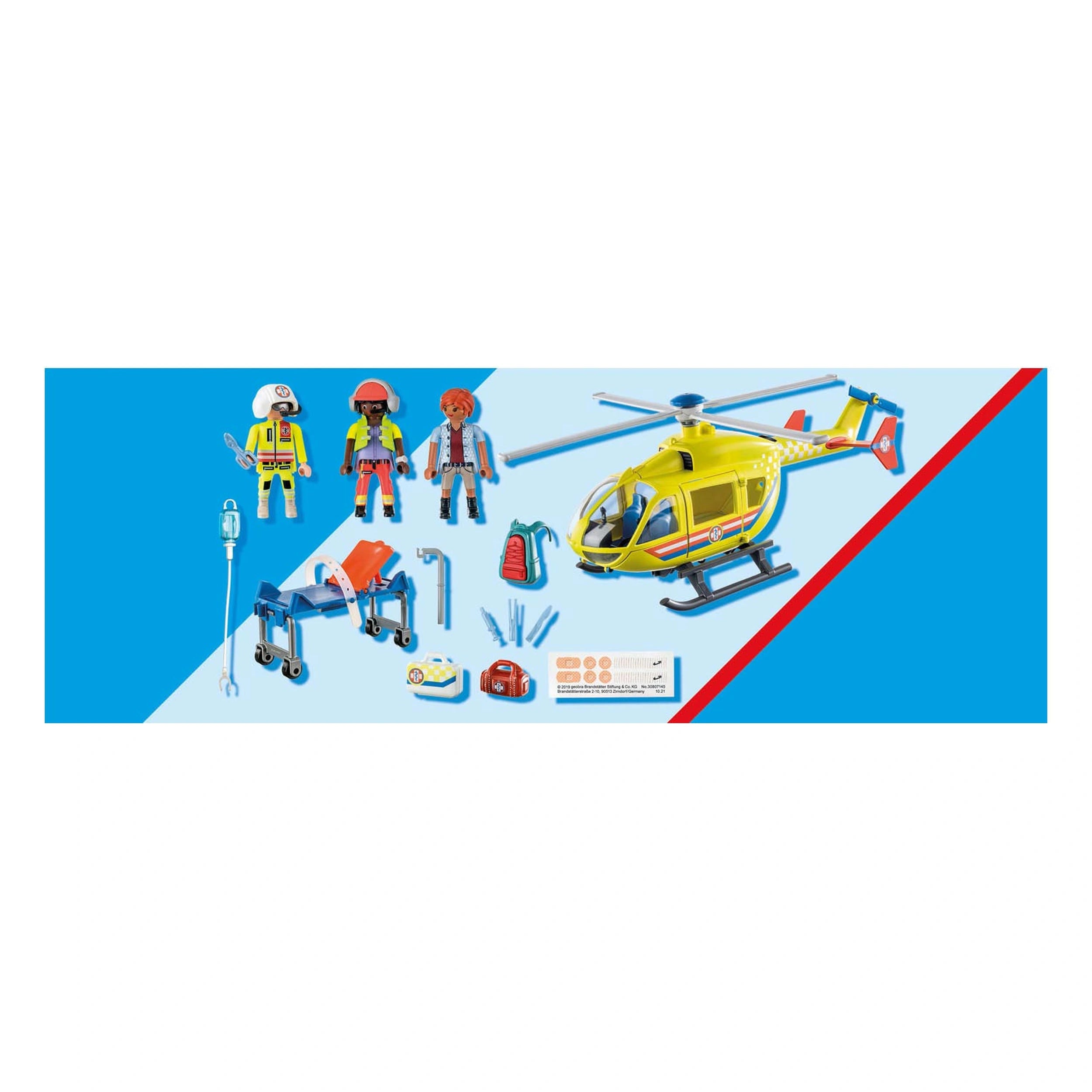 Playmobil City Life Rescue Helicopter - 71203