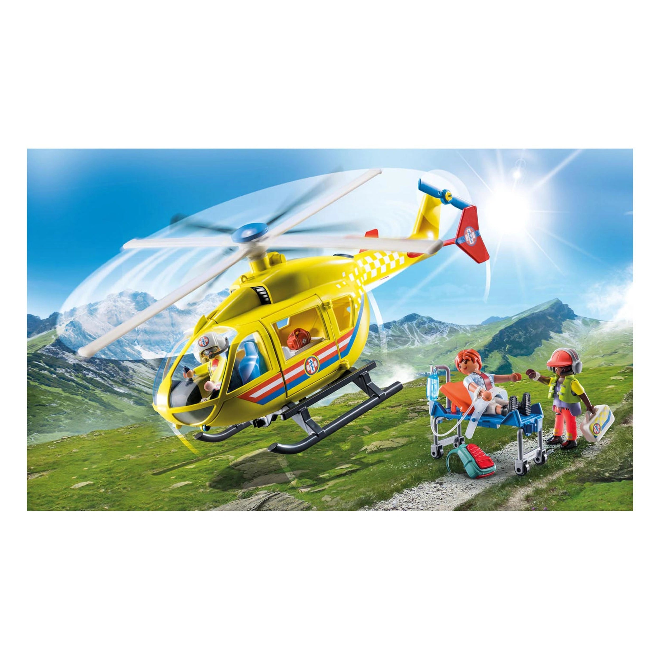 Playmobil City Life Rescue Helicopter - 71203
