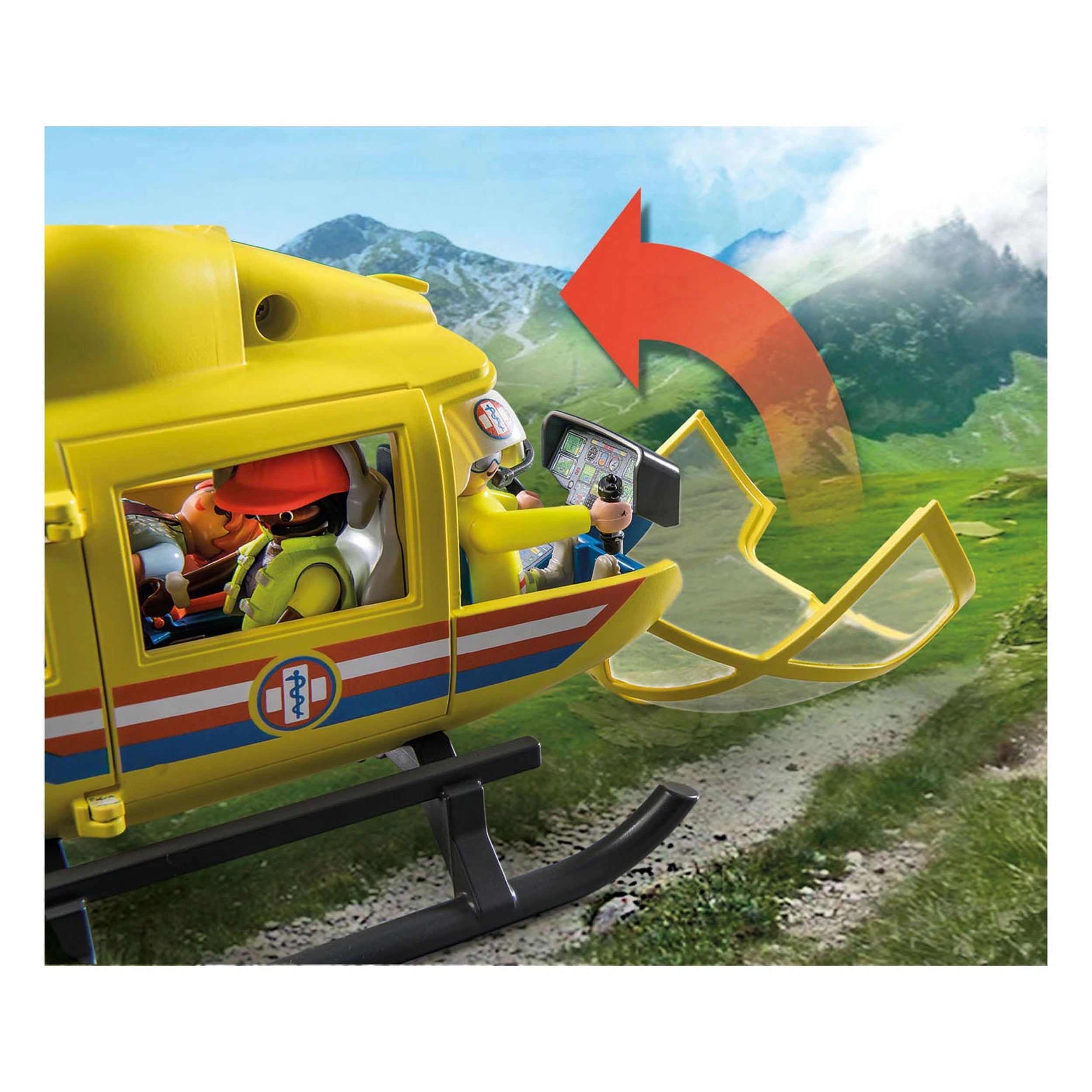 Playmobil City Life Rescue Helicopter - 71203