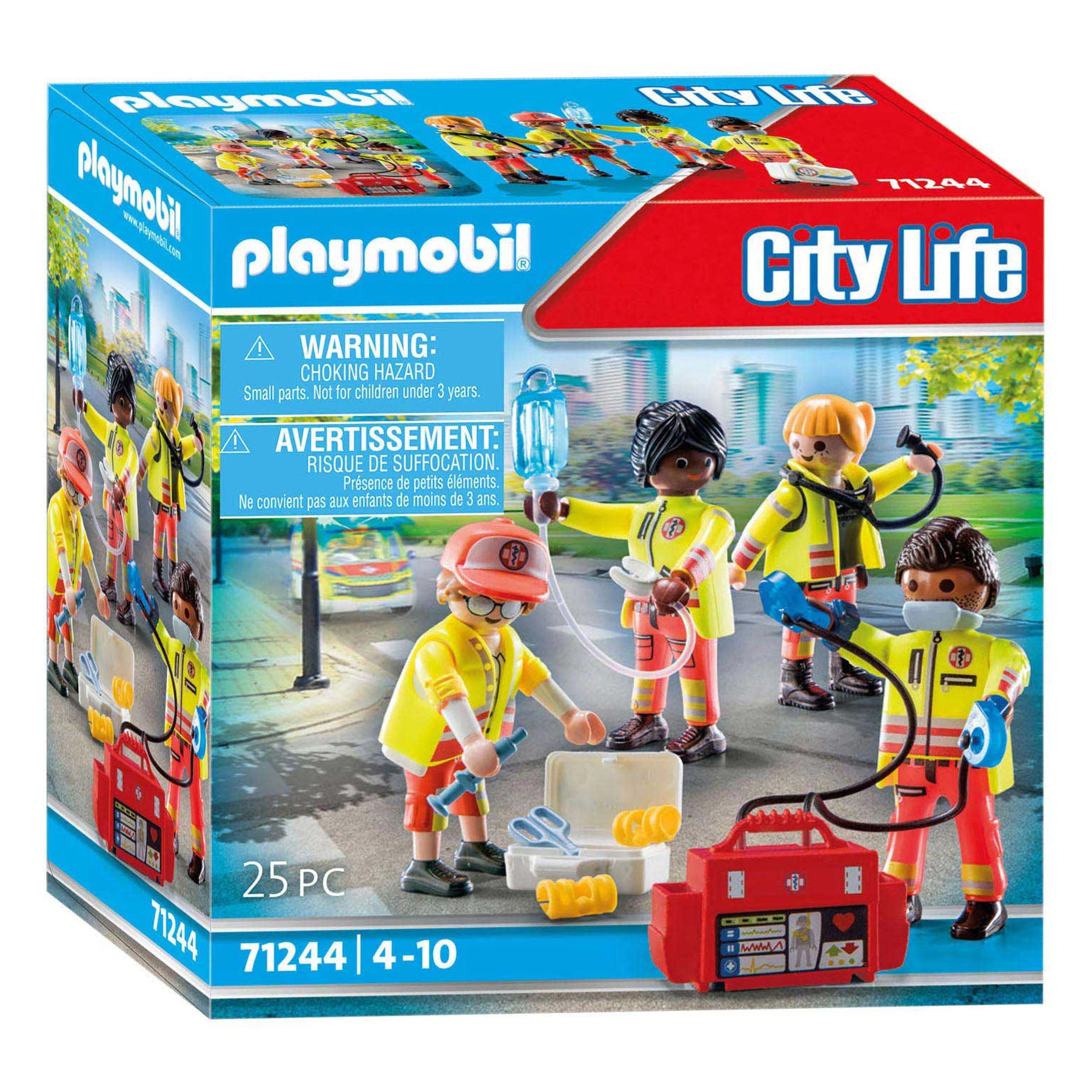 Playmobil City Life Rescue Team - 71244