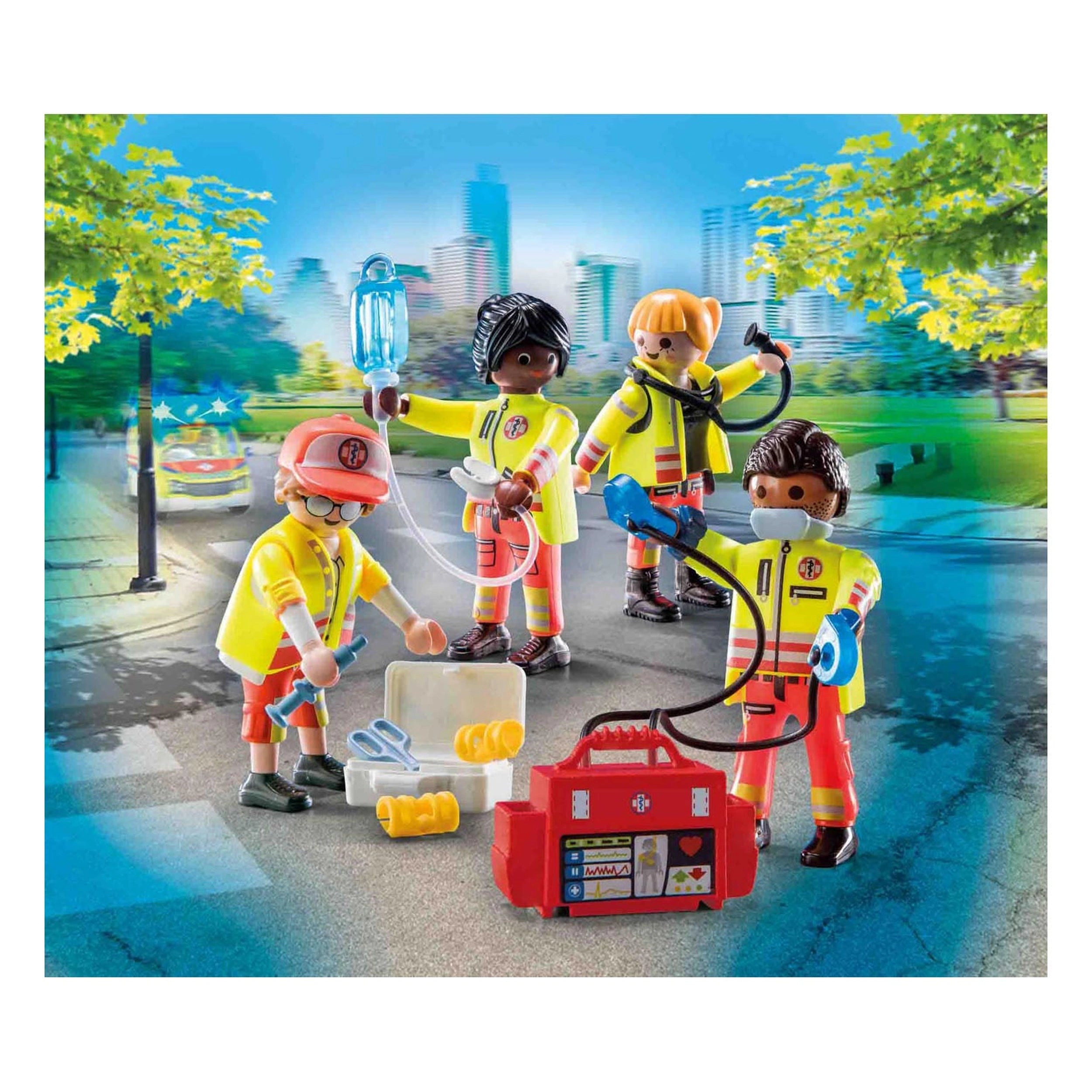 Playmobil City Life Rescue Team - 71244