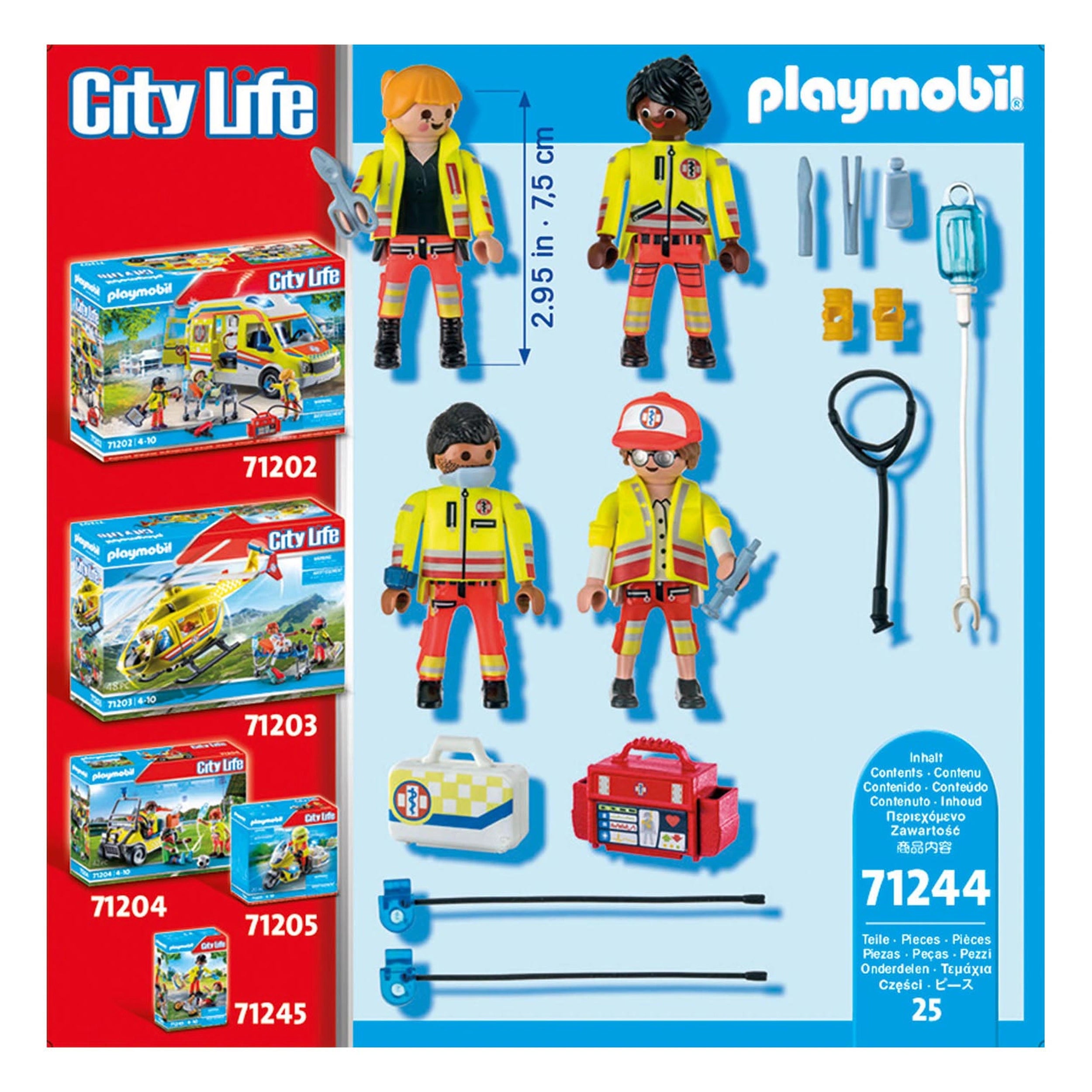 Playmobil City Life Rescue Team - 71244