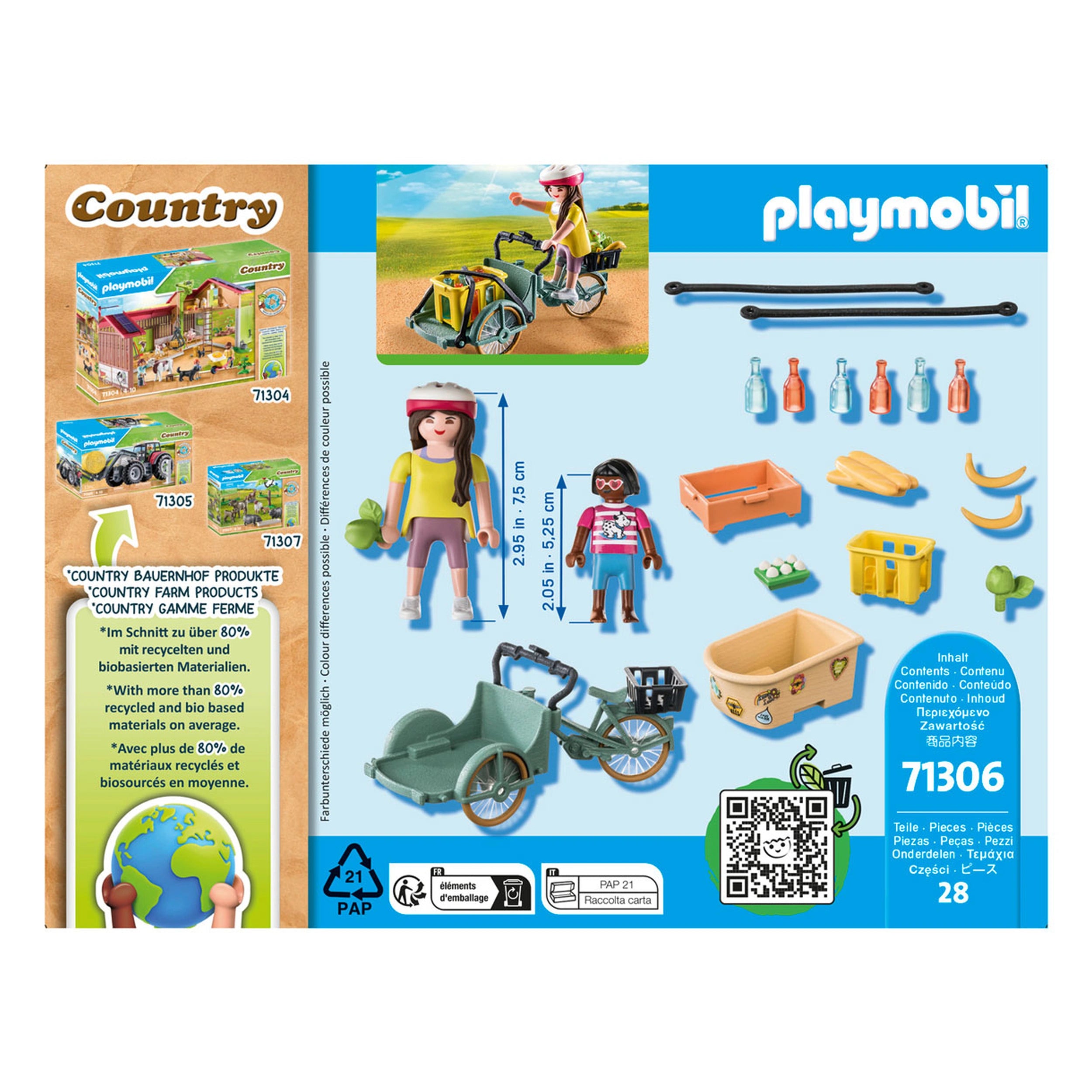 Playmobil Country Cargo Bike - 71306