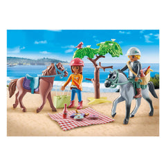 Playmobil Country Horse Riding To The Beach With Amelia And Ben - 71470