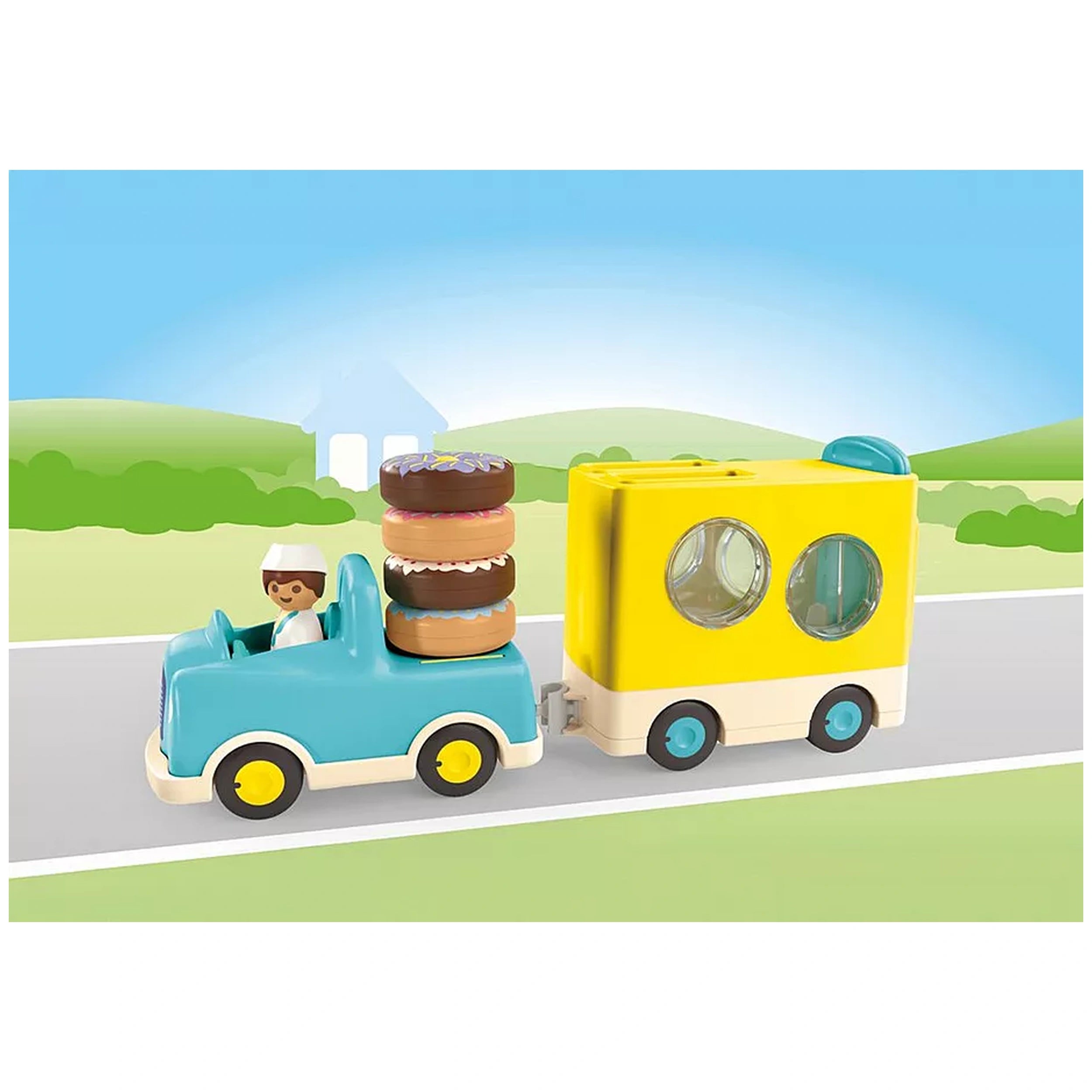 Playmobil - Crazy-Donut-Truck - Toy-Playsets