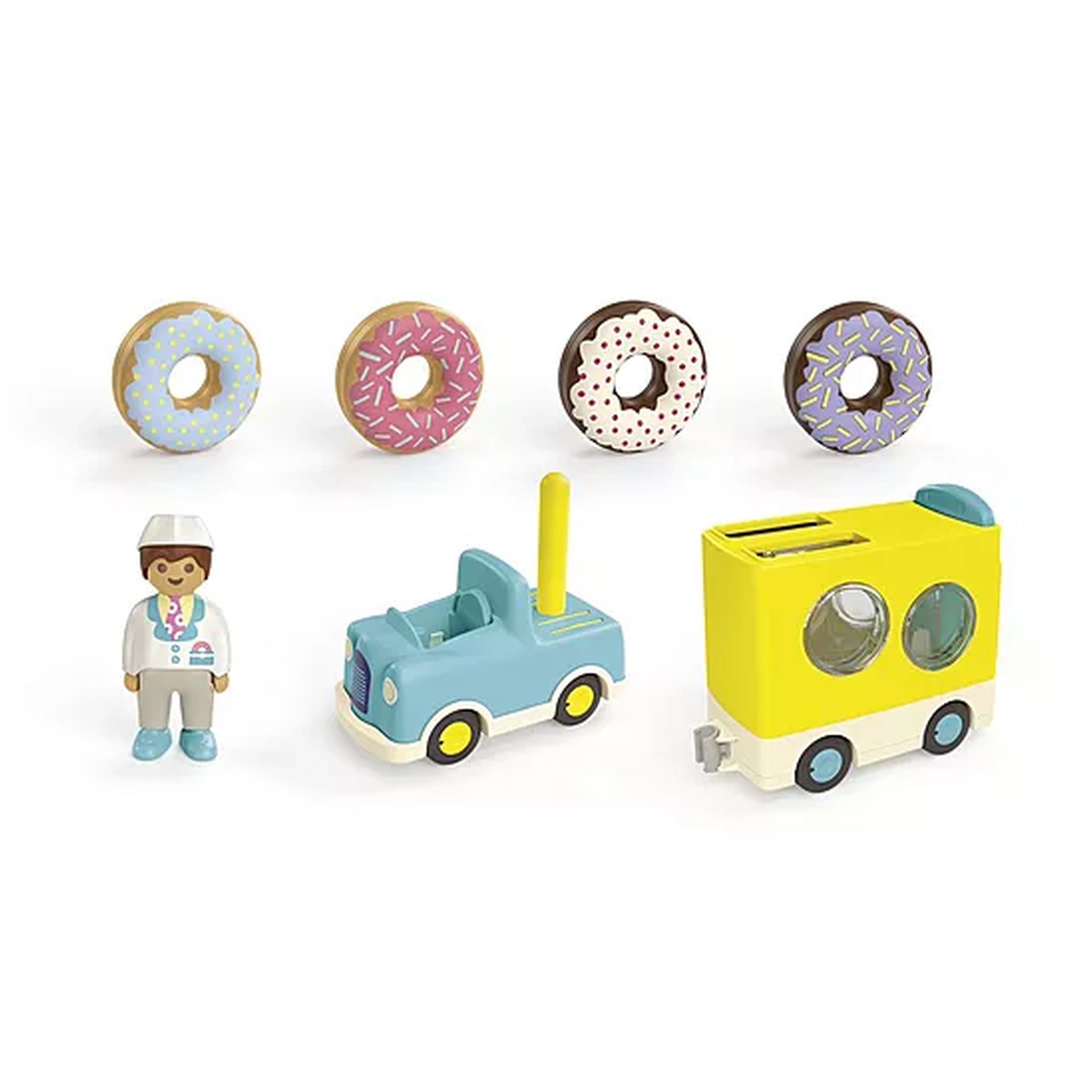 Playmobil - Crazy-Donut-Truck - Toy-Playsets