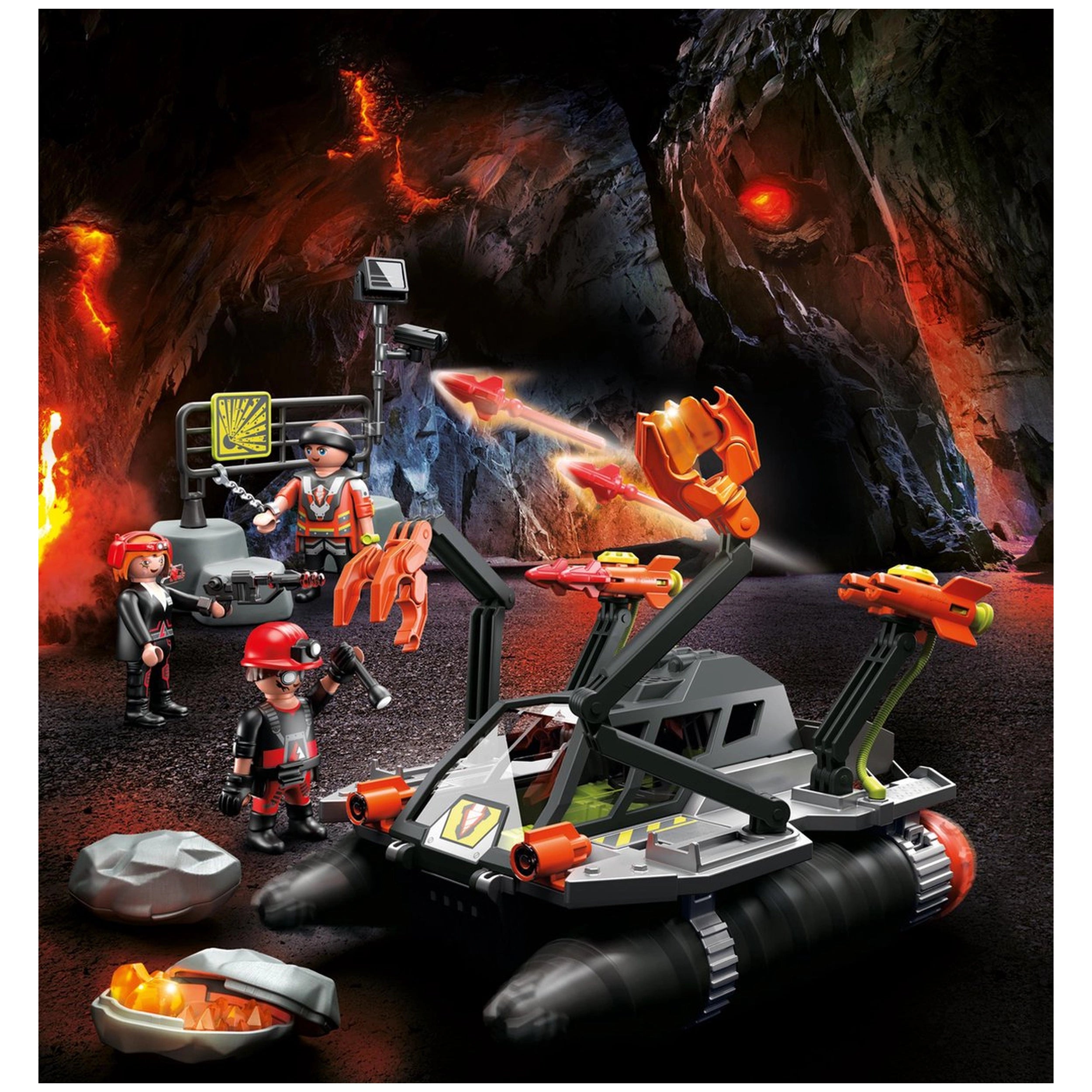 Playmobil Dino Rise Comet Corp. Demolition Drill - 70927