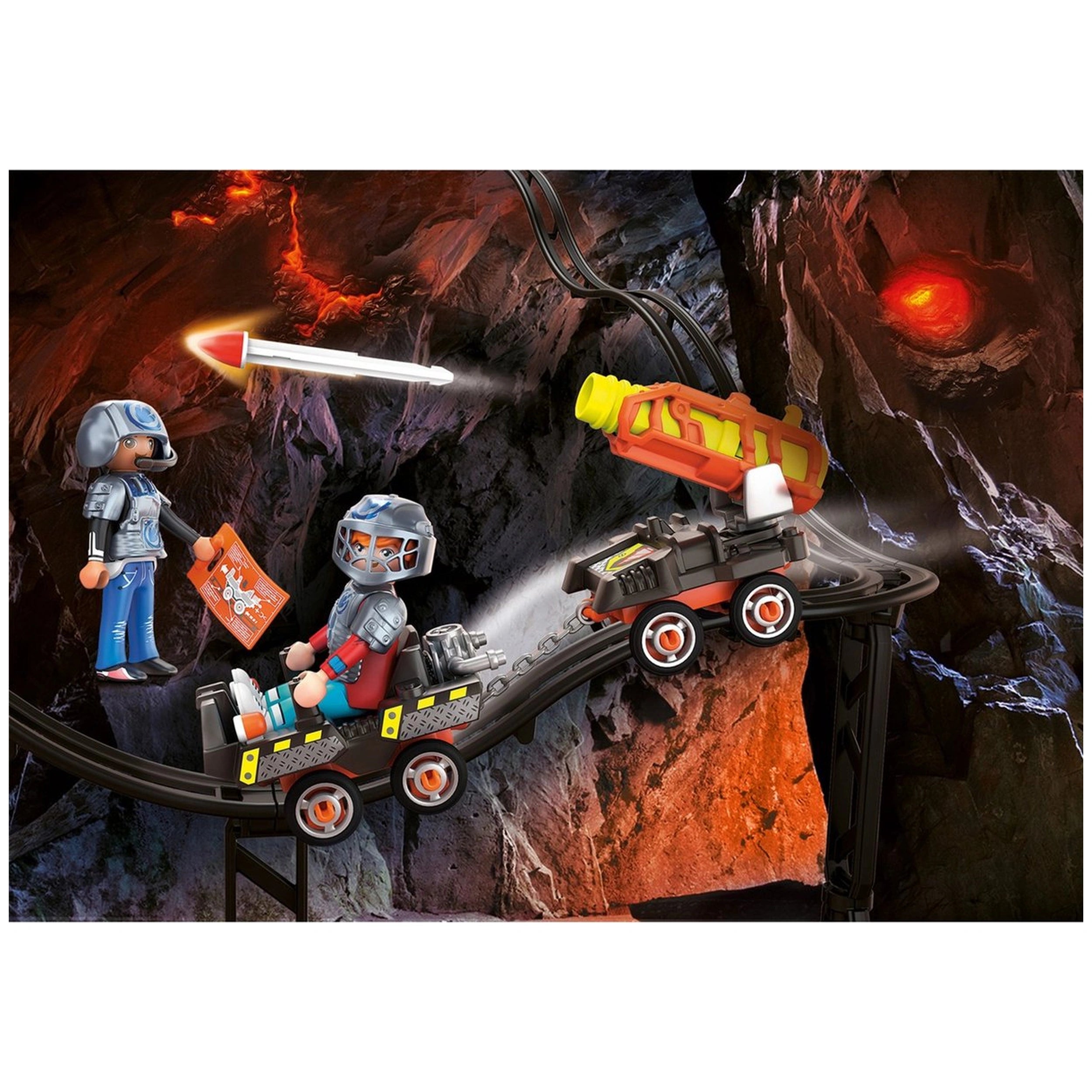 Playmobil Dino Rise Dino Mine Rocket Kart - 70929