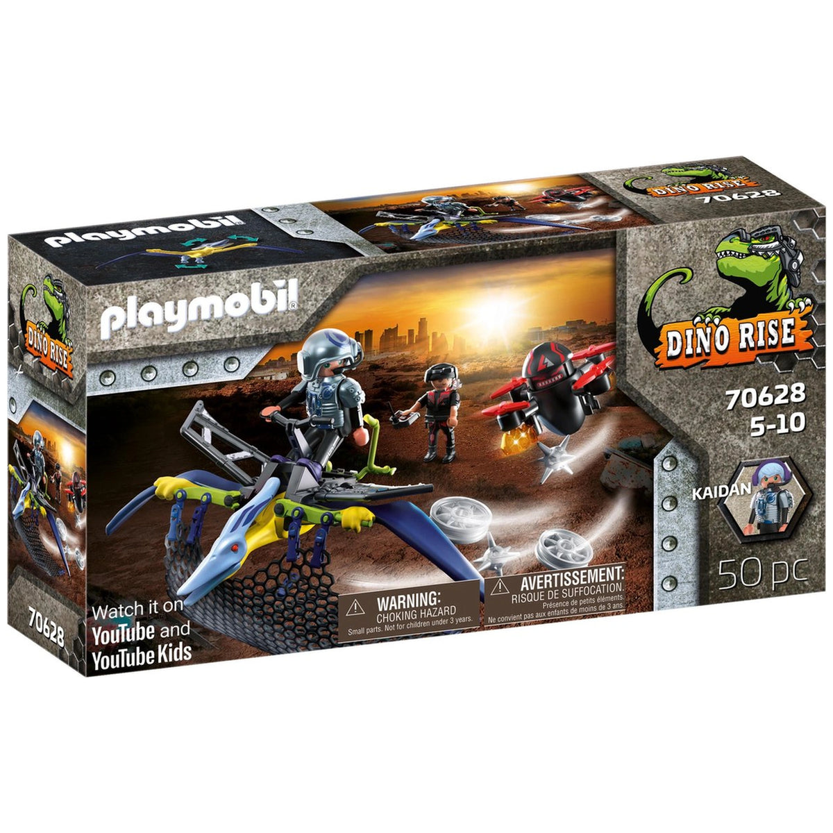 Playmobil Dino Rise Pteranodon Attack From The Air - 70628