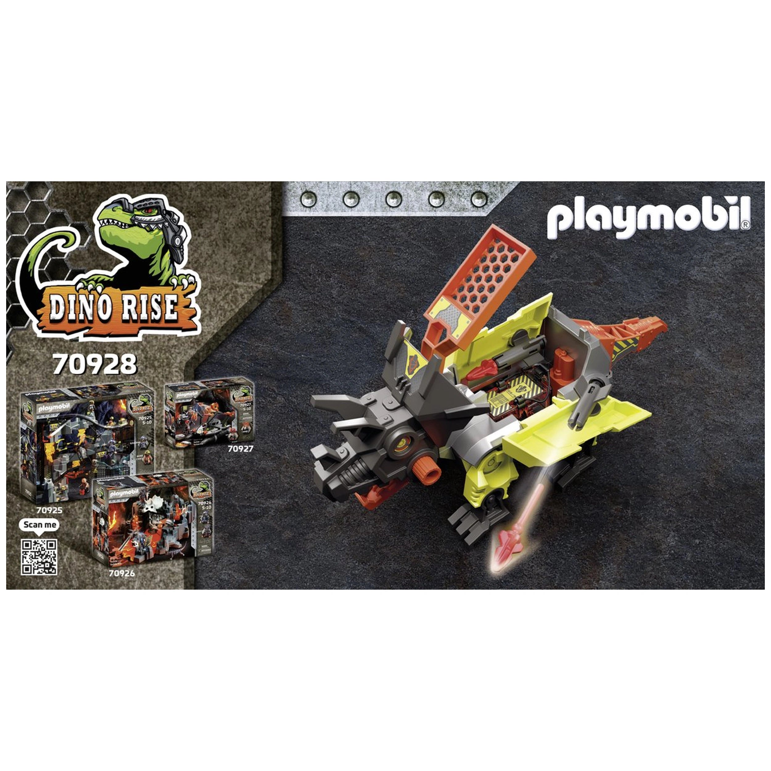 Playmobil Dino Rise Robo-Dino Fighting Machine - 70928